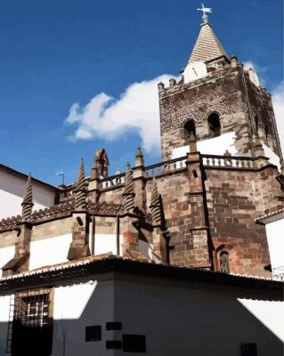 Funchal Building paint by numbers