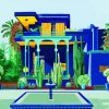 Jardin Majorelle paint by numbers