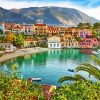 Beautiful Cephalonia Island paint by numbers