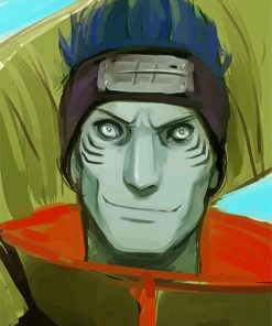 Kisame Hoshigaki Japanese Anime paint by numbers