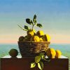 Aesthetics Lemon Basket paint by numbers