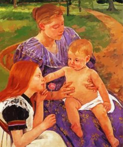 The Family By Mary Cassatt paint by numbers