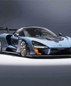 Mclaren Sport Car paint by numbers