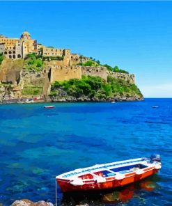 Beautiful Ischia Island paint by numbers