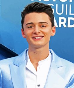 Handsome Noah Schnapp paint by numbers