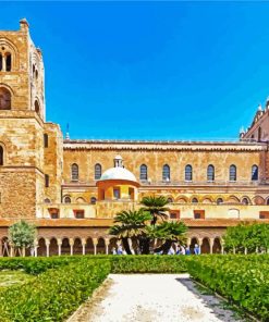 Cattedrale Di Monreale paint by numbers