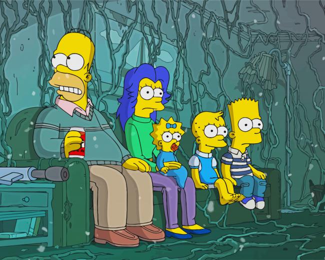 The American Simpsons paint by numbers
