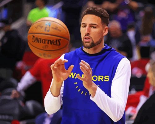 The Basketball Player Klay Thompson paint by numbers