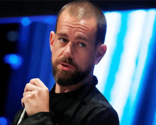 Jack Dorsey paint by numbers