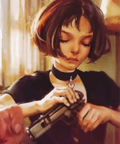 Aesthetic Mathilda Lando paint by numbers