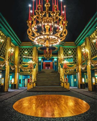 Aesthetic Folies Bergère paint by numbers