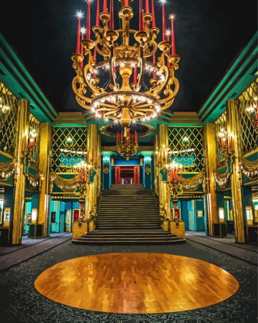 Aesthetic Folies Bergère paint by numbers
