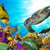 Aesthetic Sea Animals paint by numbers