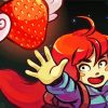 Celeste Video Game Character paint by numbers