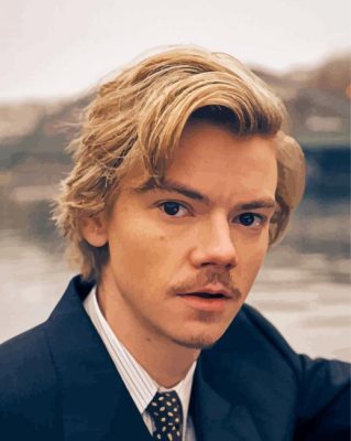 Classy Thomas Brodie Sangster paint by numbers