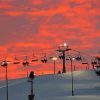 Ski Resorts At Sunset paint by numbers