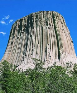 Devils Tower paint by numbers