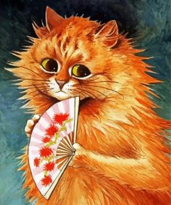 Ginger Cat paint by numbers