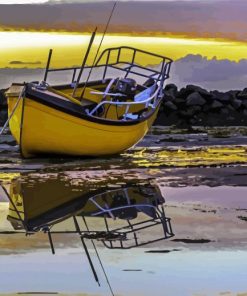 Guernsey Fishing Boat paint by numbers