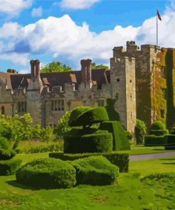 Hever Castle And Gardens paint by numbers