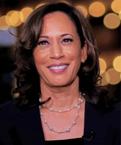 Kamala Harris paint by numbers