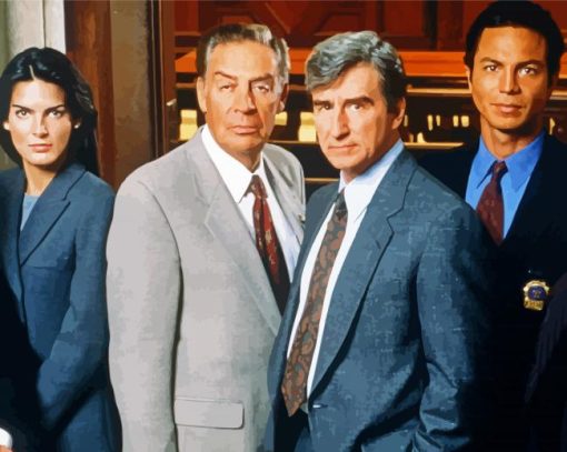 Law And Order Characters paint by numbers