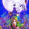 Legend Of Zelda Majoras Mask paint by numbers