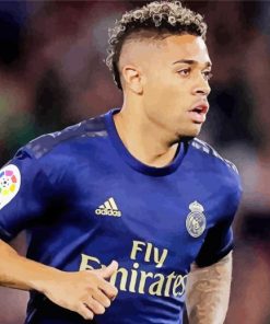 Mariano Diaz Soccer Player paint by numbers