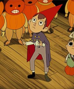 Over The Garden Wall Characters paint by numbers