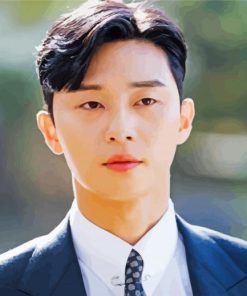 Park Seo Joon paint by numbers