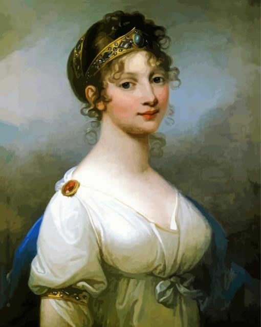 Queen Louise Of Mecklenburg Strelitz Art paint by numbers