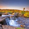 River In Dartmoor National Park paint by numbers