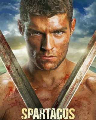 Spartacus Vengeance paint by nymbers