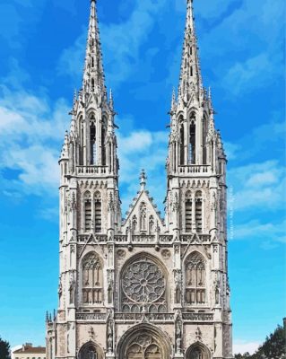Church Of Saint Peter And Saint Paul paint by numbers