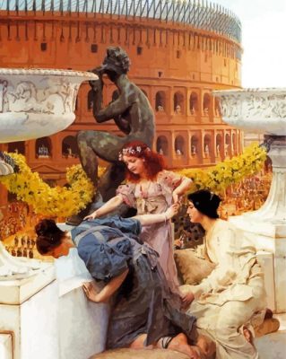 The Colosseum paint by numbers