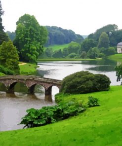 The English Landscape Garden paint by numbers