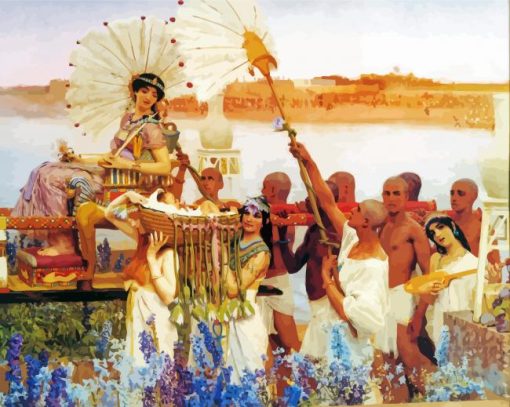 The Finding Of Moses paint by numbers