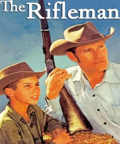 The Rifleman Poster paint by numbers