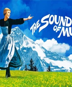 The Sound Of Music Poster paint by numbers