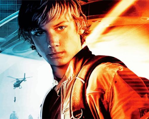 Alex Rider Stormbreaker paint by numbers