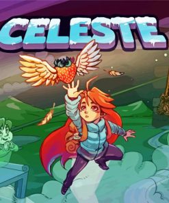 Celeste Game Poster paint by numbers