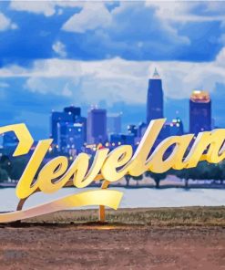 Cleveland City paint by numbers