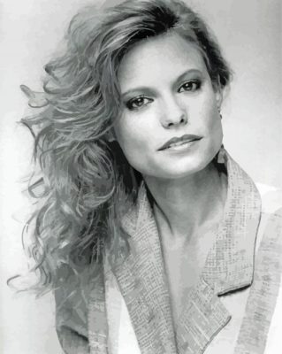 Black And White Kay Lenz paint by numbers