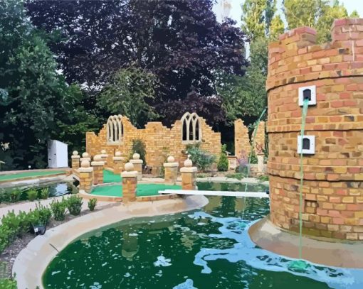 Quex Adventure Golf paint by numbers