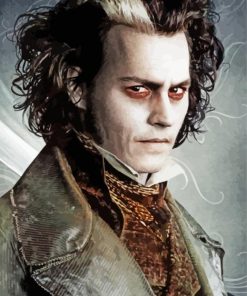 sweeney todd character paint by number
