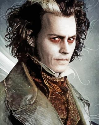sweeney todd character paint by number