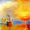 The Fighting Temeraire paint by numbers