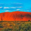 Uluru Mountain paint by numbers