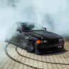 BMW E36 Drifting paint by numbers