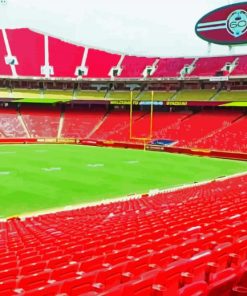 Arrowhead Stadium paint by numbers